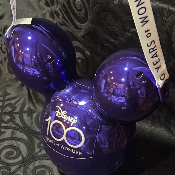 DISNEY 100 YEARS OF WONDER MICKEY BALLOON POPCORN BUCKET WITH LANYARD NEW - Picture 3 of 7